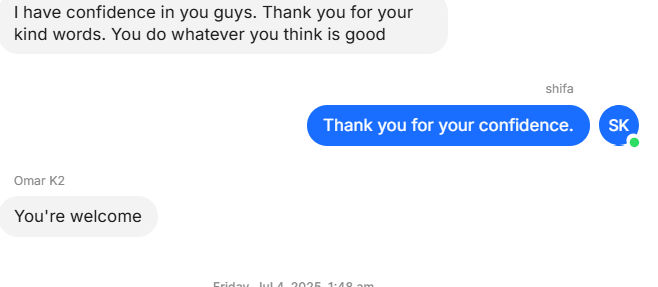Client Review - Facebook