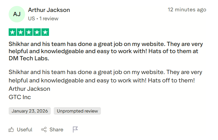 Client Review - SMS